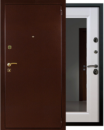 Двери с зеркалом в Смоленске